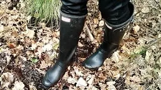 Hunter boots in mud 1 - Part 1