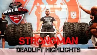 Maia PowerExpo Sports Festival - Strongman Deadlift Highlights