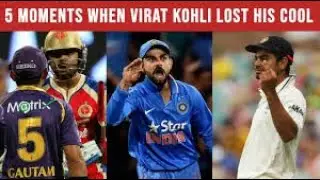 5 Moments When Virat Kohli Lost his Cool | Kohli Angry Moments | IPL 2020 | IND vs AUS