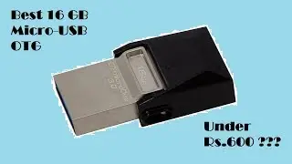 Kingston DT MicroDuo 16GB USB3.0 OTG Pen Drive Unboxing | Review
