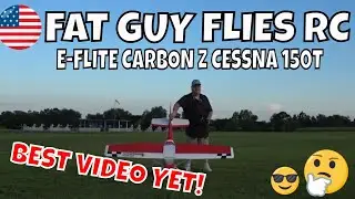 E-flite Carbon Z Cessna 150T - BEST Video Yet! by Fat Guy Flies RC