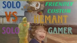 CLASS SQUAD FRIENDLY COSTOM ROOM 🔥|| CUTE BOY VS VK DADA || HEMANT GAMER