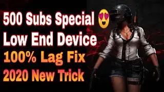 Pubg Mobile Lag Fix For 2GB,3GB,4GB | No Gfx Tool | How To Fix Lag Pubg Mobile | 500 Subs Special