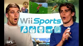 AFL stars face-off in Wii SPORTS 🎾