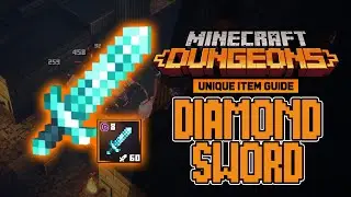 Diamond Sword - Minecraft Dungeons Unique Item Guide