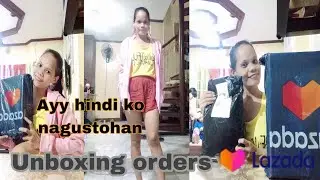 UNBOXING LAZADA AND TIKTOK SHOP | HOODIE JACKET | WHITE SHOES | @ATEMERCYVLOG