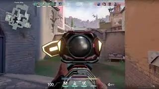 When the CS player logged into Valorant and decided to try to play with the operator