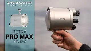 Retra Pro Max Underwater Strobe Review #underwaterphotography