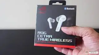 Asus ROG Cetra True Wireless ANC Gaming Headphones unboxing | #Asus #ROG #Gaming