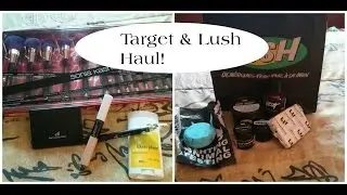 Target & Lush Haul! (cruelty free)--Makeup Monday