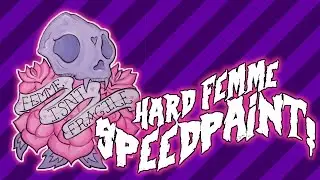 Mixed Media Timelapse - Femme Isn't Fragile