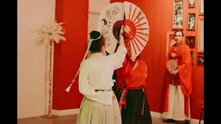 Мастер-класс с веером и китайский танец