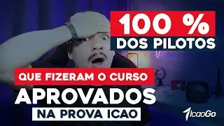 100 % DOS NOSSOS ALUNOS FORAM APROVADOS NO ICAO EM 2024!