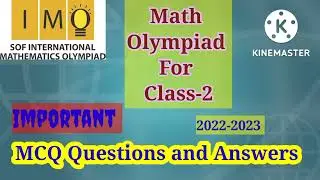IMO Math Olympiad Class 2 Exam Practice #olympiad #SOF IMO class 2# sof#sofimo math olympiad grade 2
