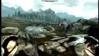 Skyrim: Epic Dragon vs. Dragon Fight