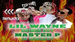 Throwback: Lil Wayne brings out Master P in concert after he left Cash Money Records