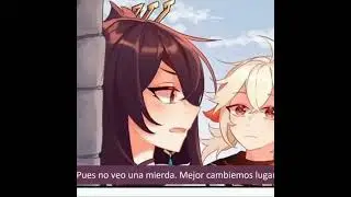 ¿logra ver algo? || Genshin impact fandub latino 