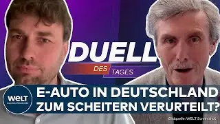E-Auto gescheitert? DUELL DES TAGES: Stefan Gelbhaar(Grüne) vs Ferdinand Dudenhöffer(CAR)