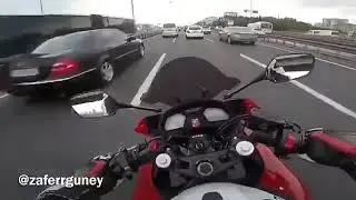 Dangerous bike  drive