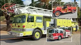 INCRÍVEL! | Desfile de viaturas históricas e atuais, em comemoração ao Dia do Bombeiro