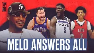 Melo's Near Return to Knicks, Kiyan No.1 in NYC, Anthony Edwards Duo & More | Carmelo Answers All