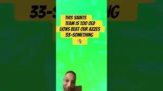 Saints got an old ass team #NewOrleansSaints #WhoThatNation ￼