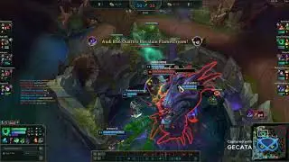League of Legends | Thresh baron steal | 2020