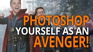 How to Photoshop your Face on Someone Else - Photoshop the Avengers