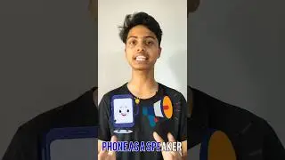 Phone As Laptop Speaker 😱😱 #tech #phone #shorts #laptop