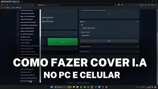 COMO FAZER COVER I.A (MÉTODO MAIS FÁCIL E RÁPIDO)