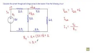 Current and Voltage in Complex Series Parallel Circuit - 1