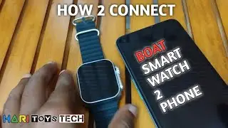 How to connect #boat  WAVE GENESIS PRO SMART WATCH TO ANDROID PHONE 📱
