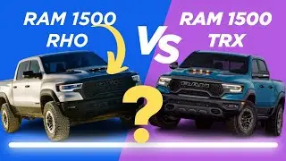 2025 Ram RHO 1500 vs 2024 Ram TRX 1500 / RHO vs TRX / WHICH IS GOOD & WHICH SHOULD YOU BUY?