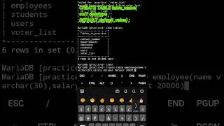 32. Default Contraints |  Constraints in mysql |  by therockshivam #mysql #querylanguage