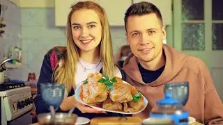🥬 ГОЛУБЦЫ с грибами 🍄 МУКБАНГ асмр итиинг еда @kushat_prosto