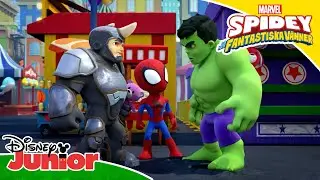 Lär dig tålamod med Spidey | Spidey och hans fantastiska vänner | Disney Junior Sverige