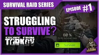 Solo SURVIVAL RAID SERIES S1 E1 | Full Educational Commentary Playthrough | Escape From Tarkov EFT