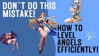 How to make all angels lvl 400, by not upgrading them ! | Idle angels |