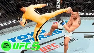 🐲 UFC5 Bruce Lee vs. Kai Kara-France UFC 5 - Super Fight 🐲