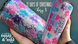 Epoxy & Glitter Tumbler Tutorial | 12 Days of Christmas Day 8!