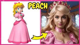 Mario Characters in Real Life 🍄 | What If They Were Real? 🤯