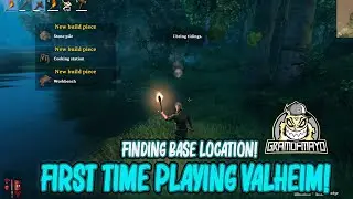 First Time Playing Valheim - Finding Base Location - Part 1