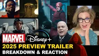 Marvel Disney Plus 2025 Trailer - Daredevil Born Again, Ironheart, Wonder Man - BREAKDOWN