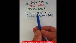 2024 TYT Matematik Soruları #2024 #yks #aytmatematik #kpss #matematik #2025