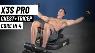 X3S™ Pro Core in 4 Workout Series - Chest + Triceps
