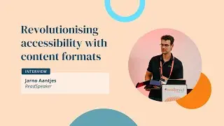 Revolutionising accessibility with content formats