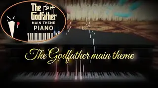 The Godfather Main Theme (Piano Cover) | Piano Cover + 3D Visualizer