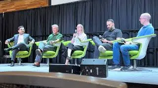 Heat Pumps, with Matt Ferrell moderating a panel discussion at Everything Electric Canada