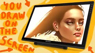 GAOMON PD2200 PEN DISPLAY TABLET // 400 $ 💰