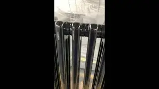 Radiator finish just spray painted